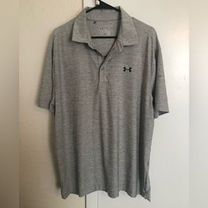 Men’s Under Armour Gray Polo Shirt - Size XL